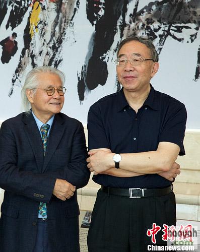 北京大学首聘海外画家林祥雄任教授