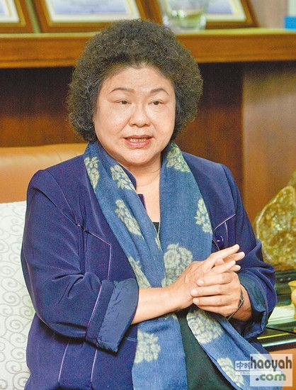 高雄市长陈菊出任民进党2016“大选”参选人蔡英文竞选总部主委。图自台湾“中时电子报”