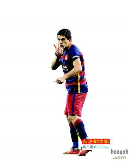 苏亚雷斯:我进了两球。C FP图片