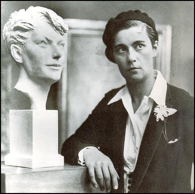 女雕塑家Gwen Le Gallienne,传为路易丝情人